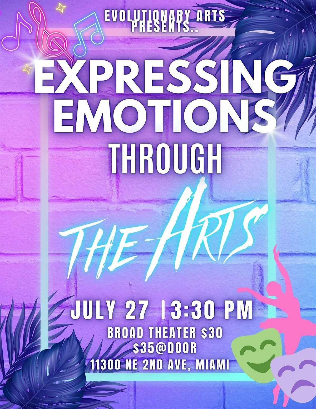 Expressing Emotions through the Arts