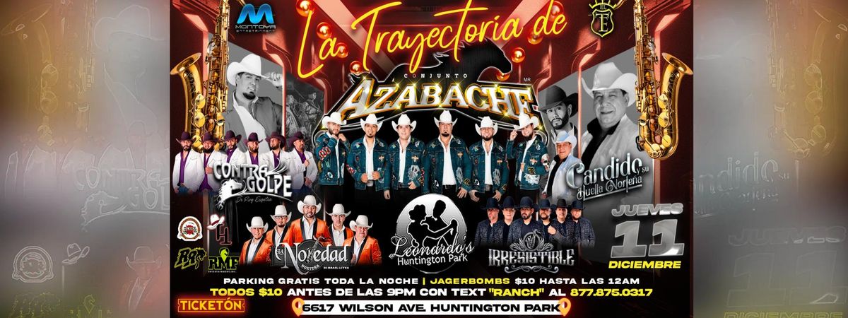 CONJUNTO AZABACHE, CONTRA GOLPE & MAS