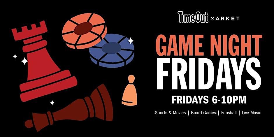 Game Night Fridays at Time Out Market