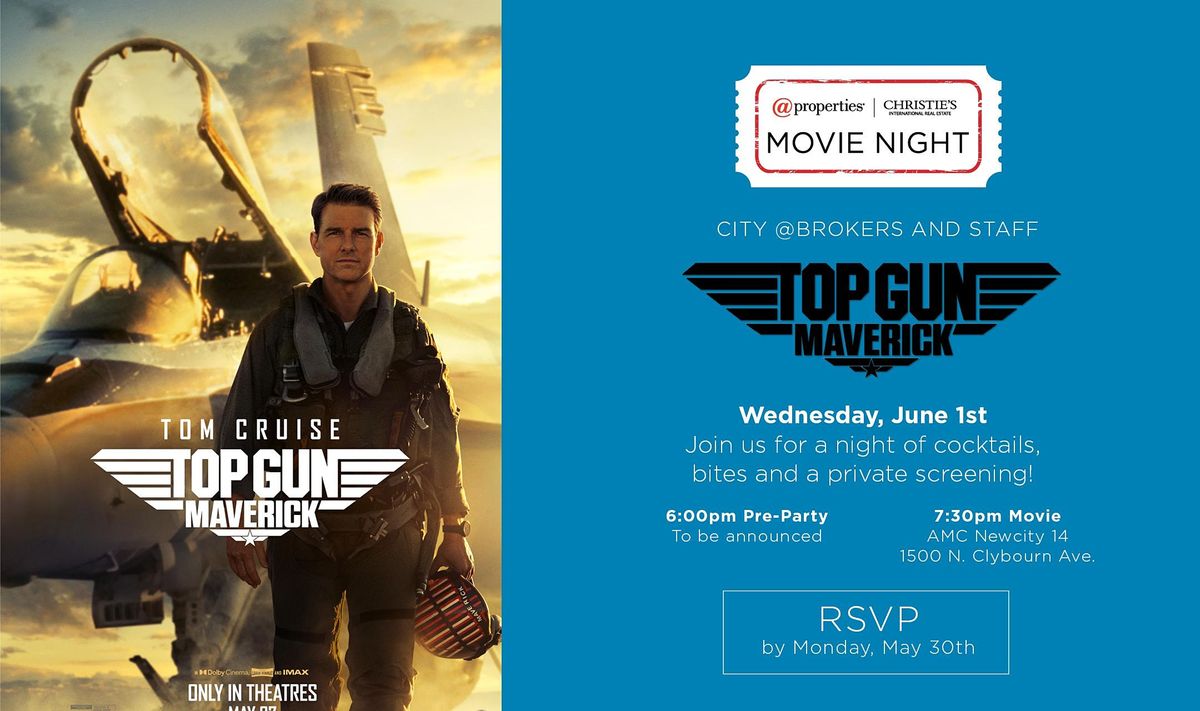 City Movie Night Top Gun Maverick AMC New City, AMC Newcity 14