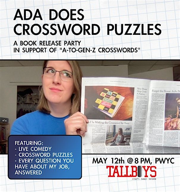 A-to-Gen-Z Crossword Release Party @ Tallboys