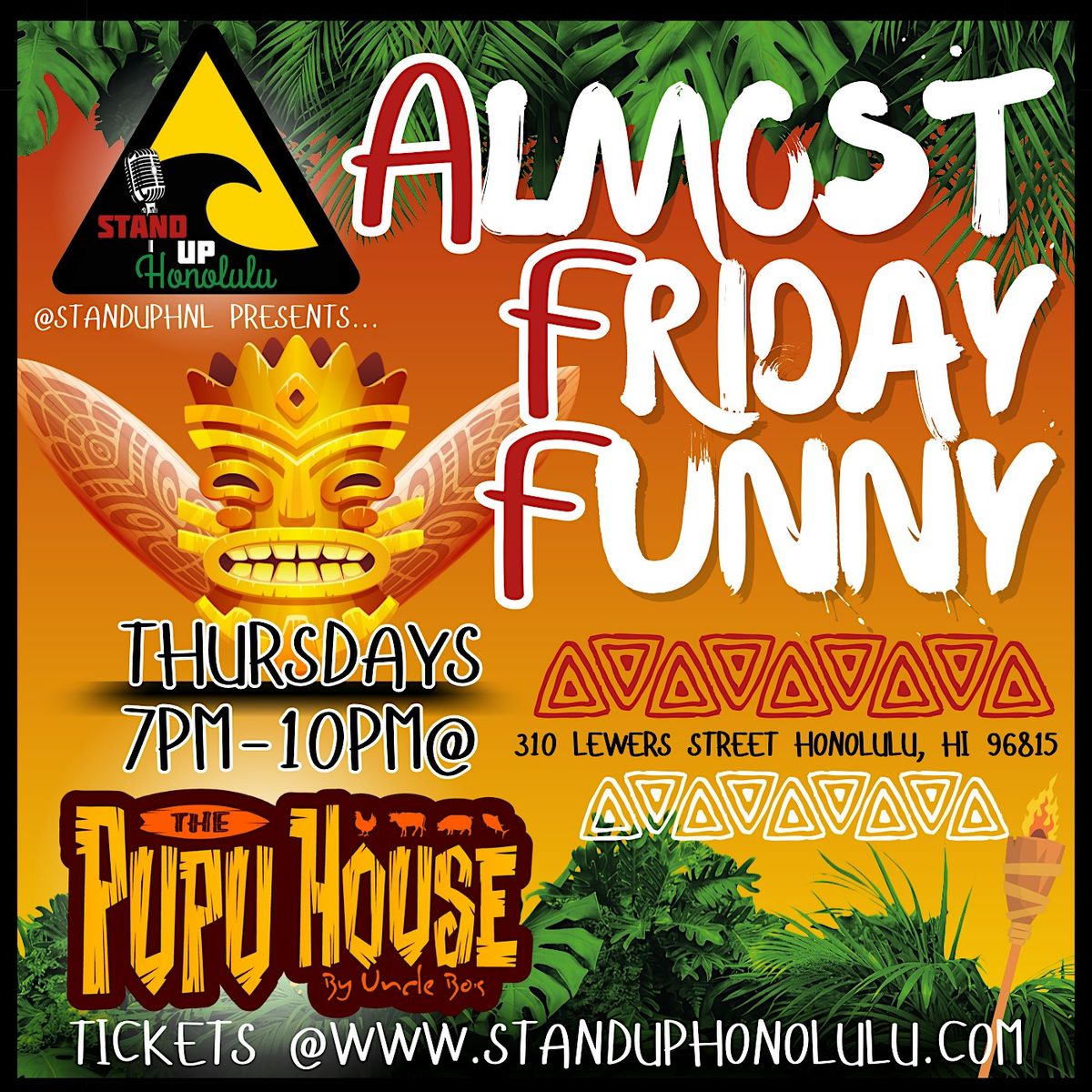 Almost Friday Funny Waikiki - Stand Up Honolulu