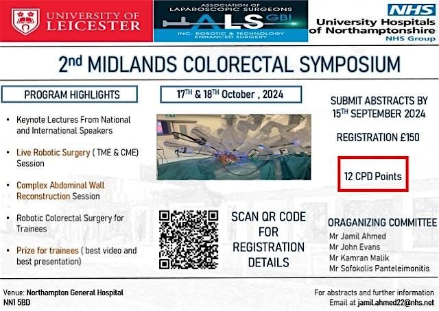 Second Midlands Colorectal Symposium