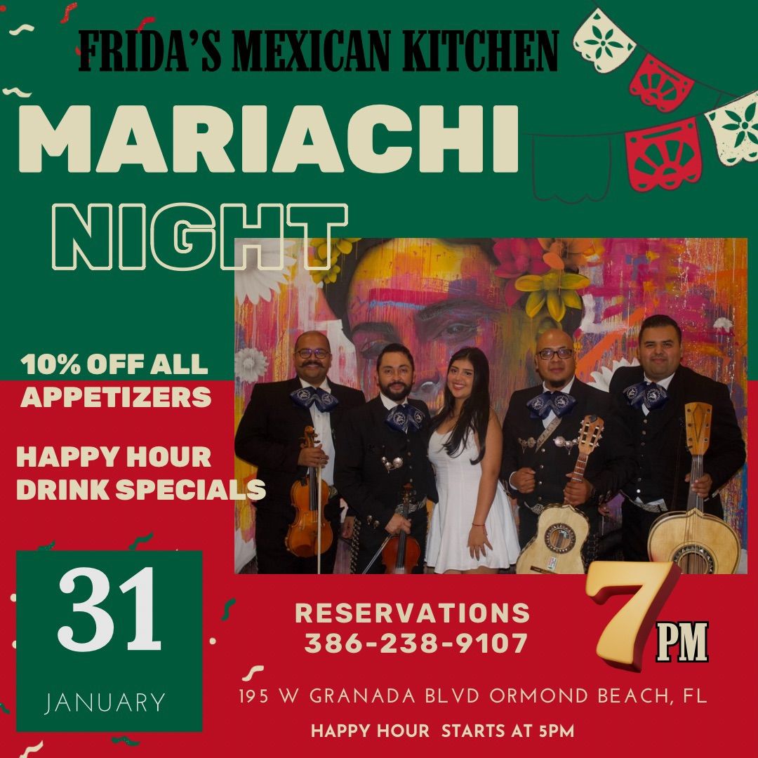 Mariachi Night at Fridas Ormond