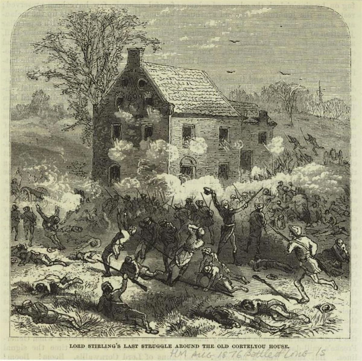 Brooklyn Kings County Militia at the Battle of Brooklyn and Greenwood