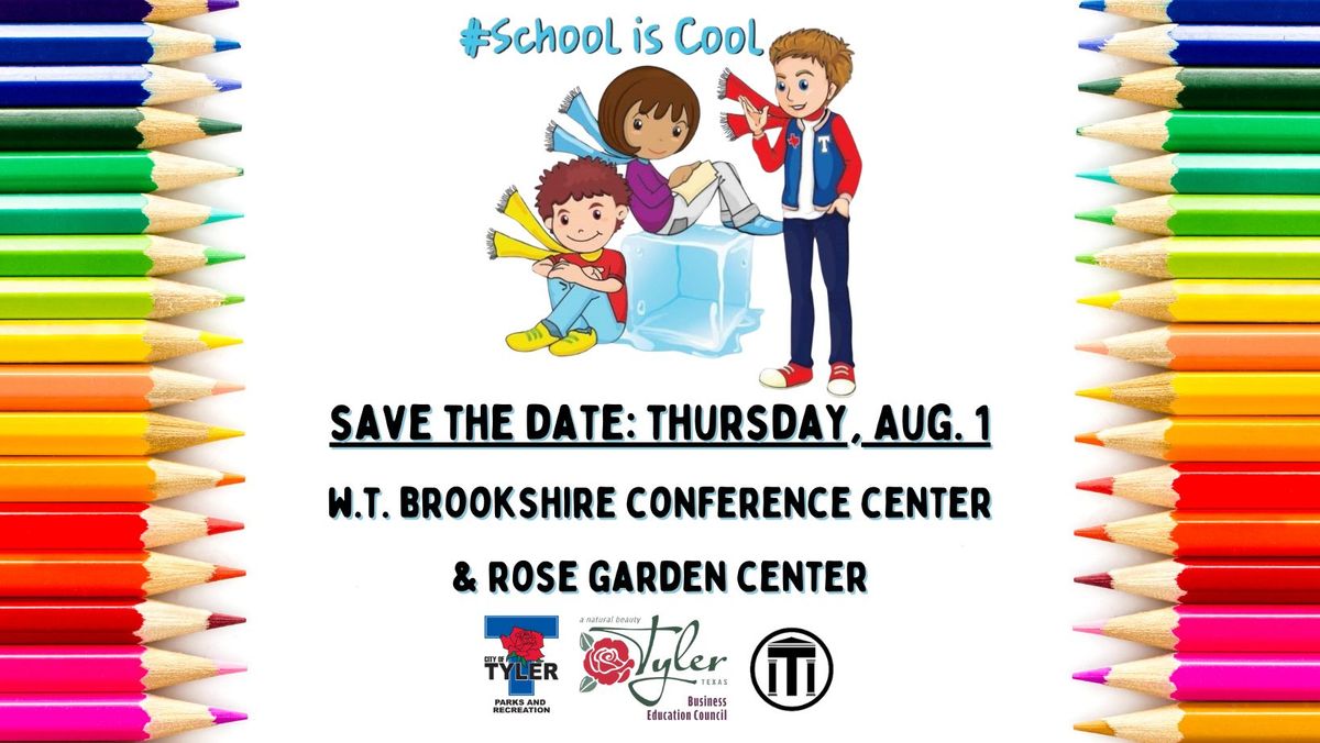 School is Cool 2024 \u2022 Save the Date!