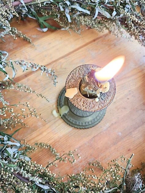 Winter Solstice Mullein Torch Workshop