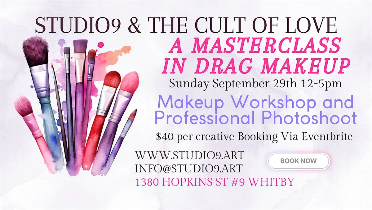 Septembers Masterclass in Drag Make-up