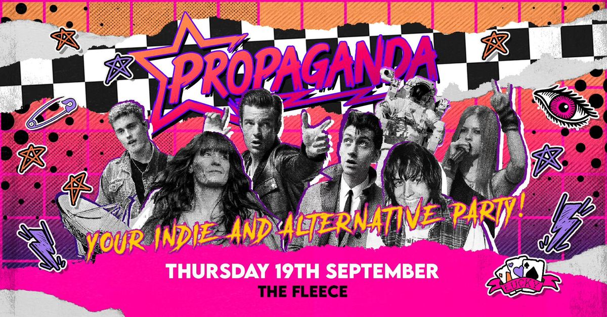 UWE Bristol Official Freshers | Propaganda Indie Party