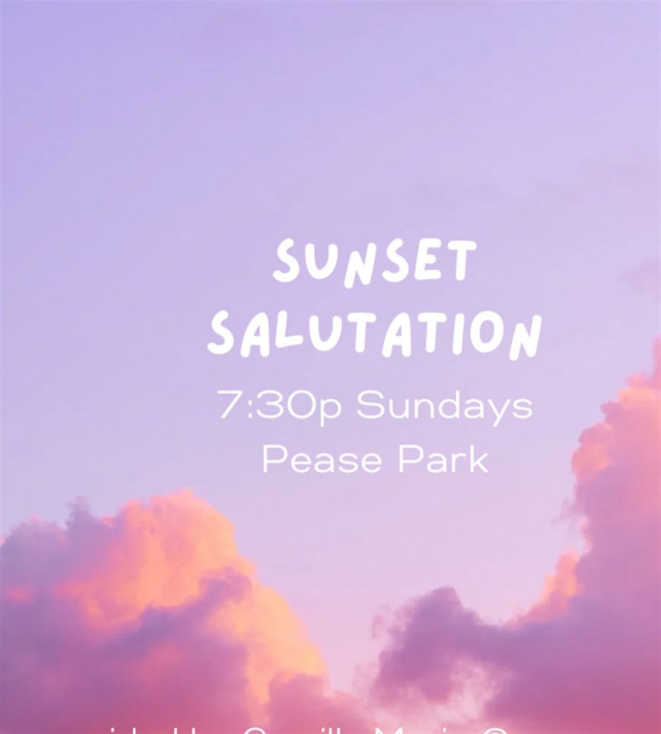 RSVP through SweatPals: Sunset Salutation: SUNDAY