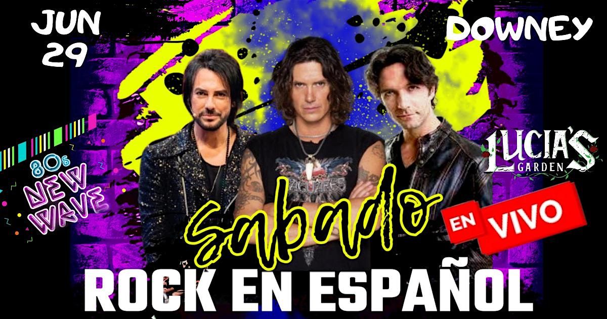 Spanish Rock & 80's New Wave, Live Band And Djs