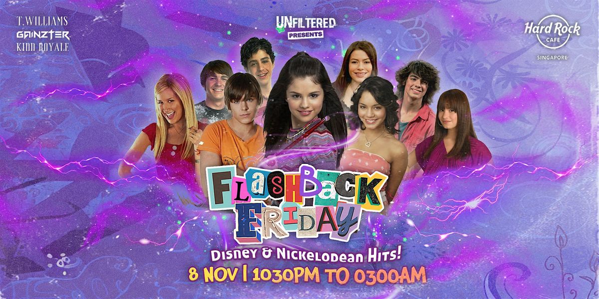 Flashback Friday by UnfilteredPresents (8th Nov 2024)