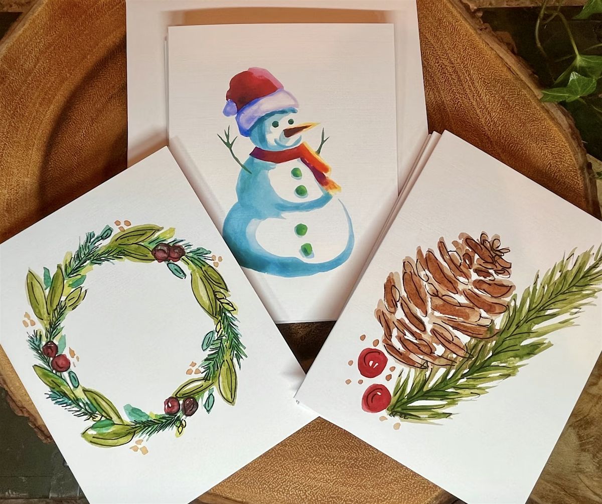 Watercolor Workshop: Christmas Cards