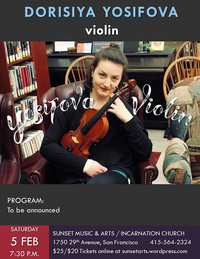 Dorisiya Yosifova, violin: Lecture and performance