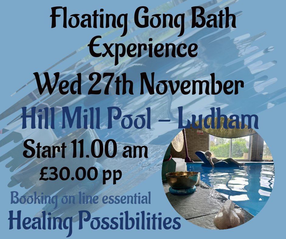 Floating Gong Bath Experience - High Mill Pool, Ludham