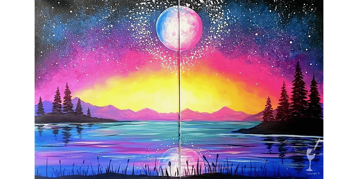 Mountain Duet - Date Night - Paint and Sip in San Antonio | Classpop!\u2122