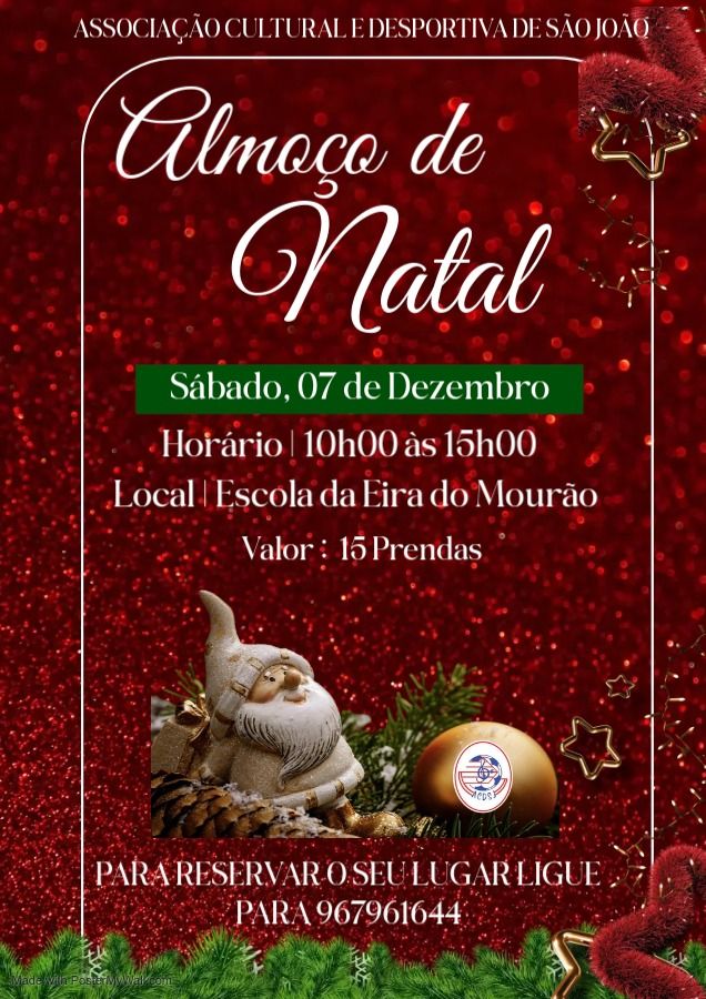 Almo\u00e7o de Natal - ACDSJ