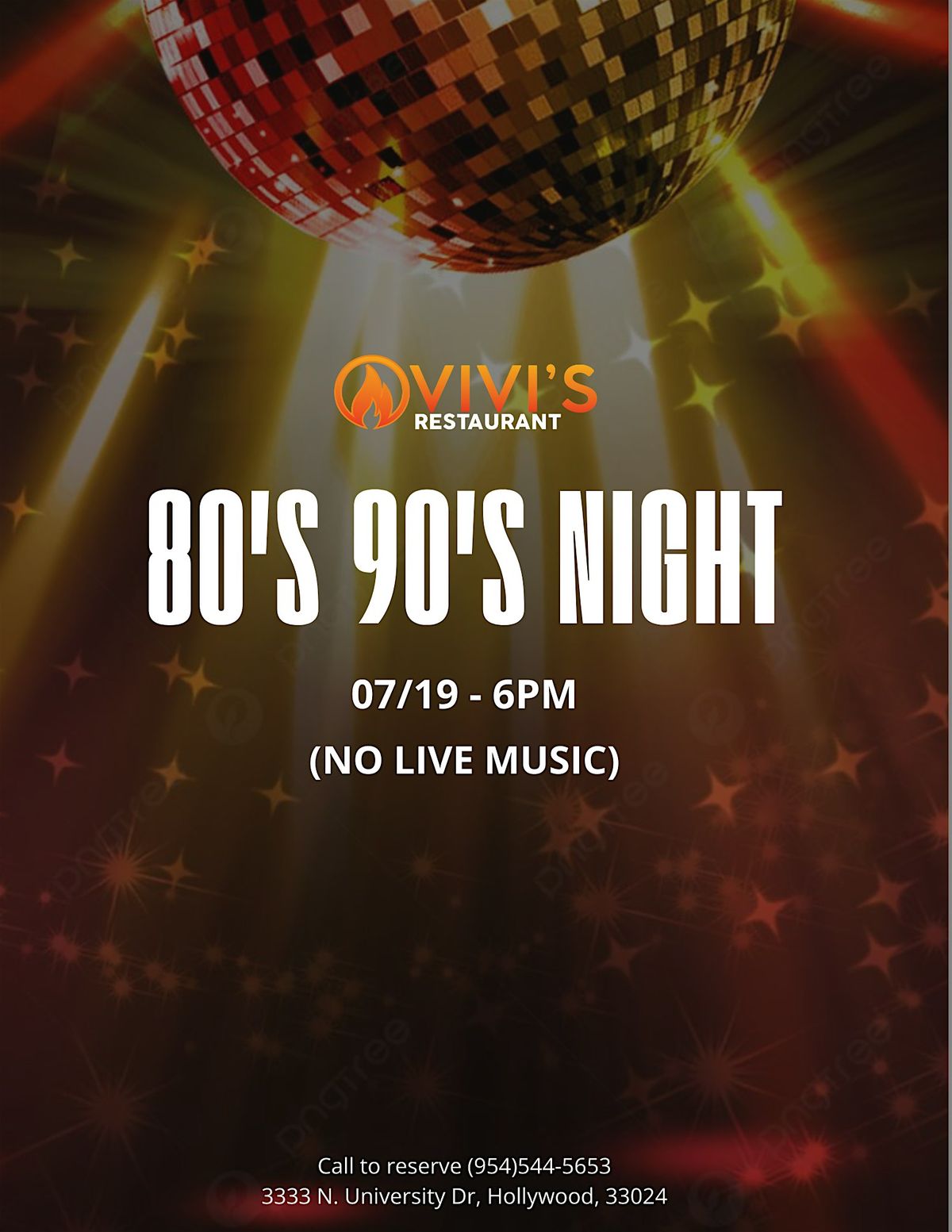 80s 90s night