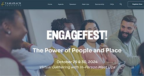 Engagefest Watch Party: The Power of People & Place