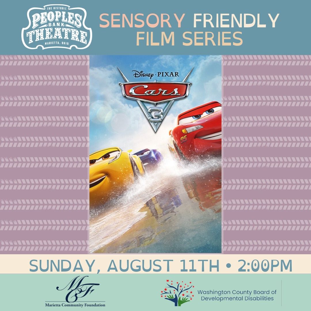 August Sensory Friendly Film: Cars 3