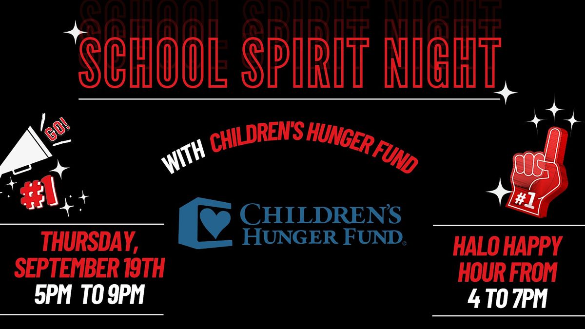 School Spirit Night - Children's Hunger Fund
