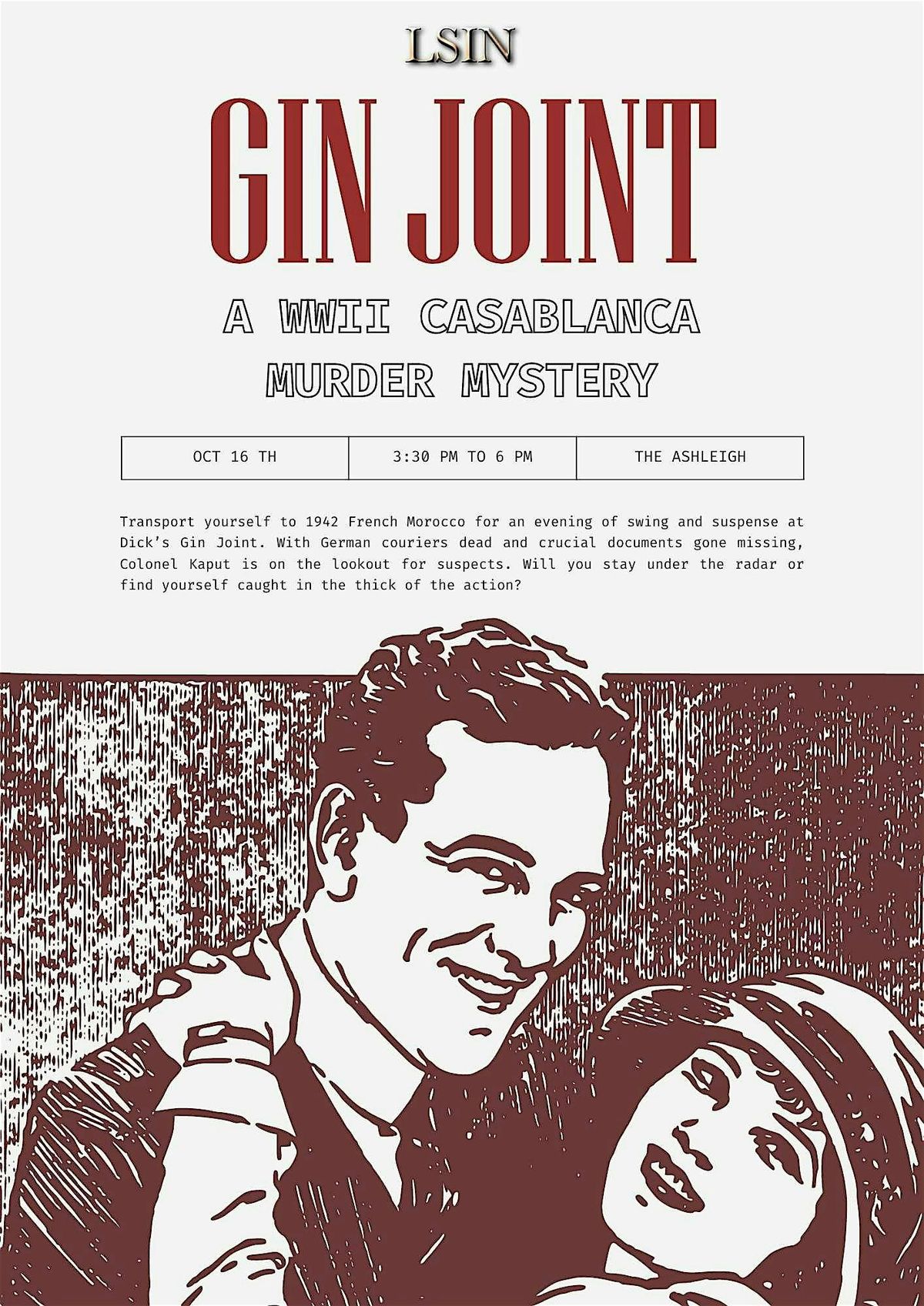 GIN JOINT: A WWII Casablanca M**der Mystery