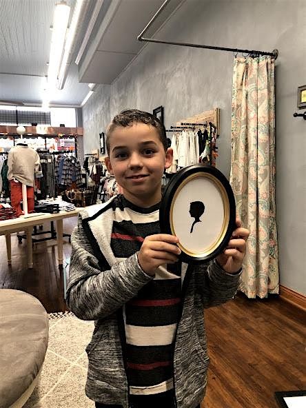 Pottery Barn Kids (Cincinnati, OH) Hosts Silhouette Artist Chris Casey