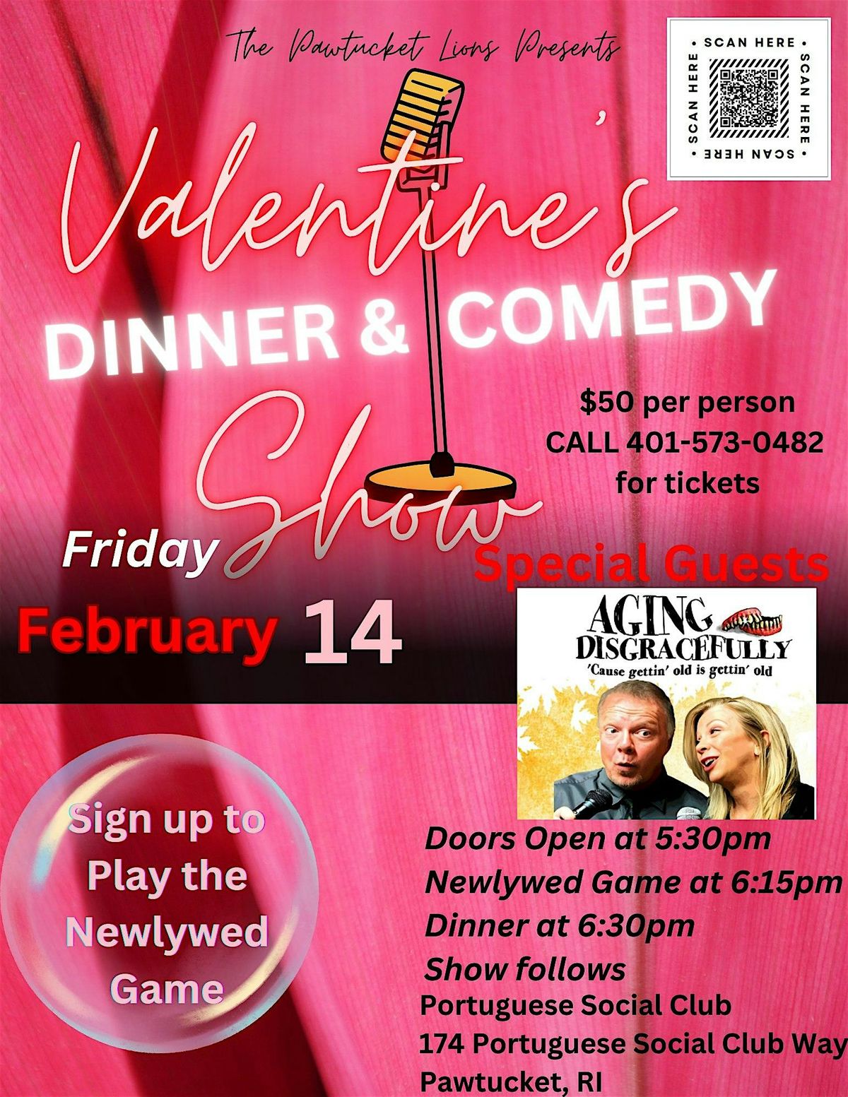 Valentine's Day Dinner & Comedy Show