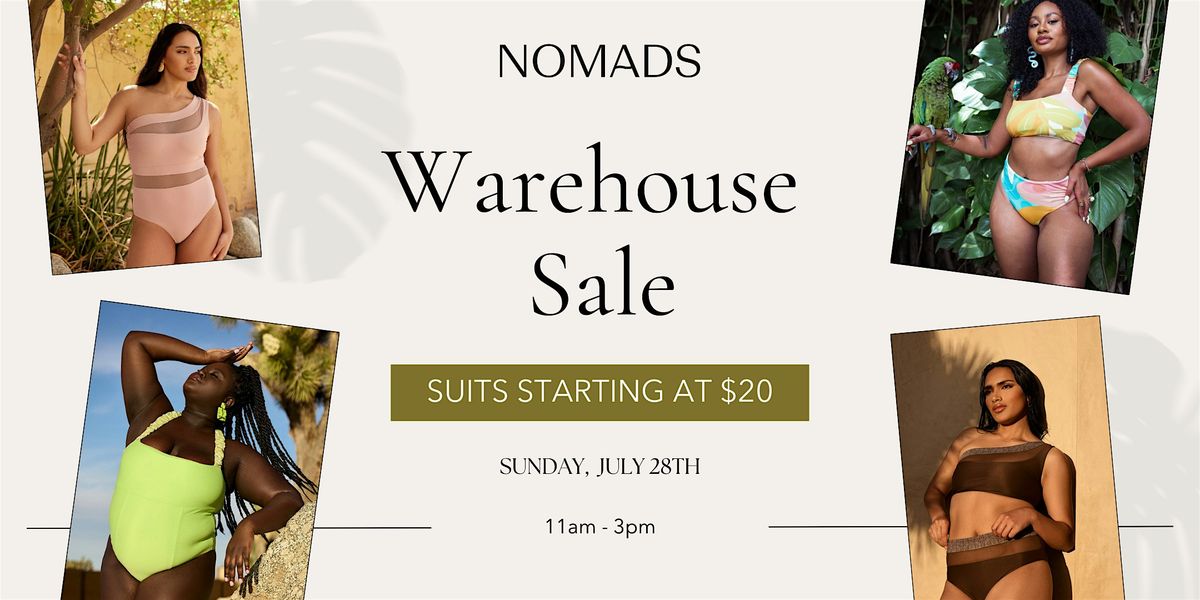 Nomads Swimwear Warehouse Sale - Atlanta