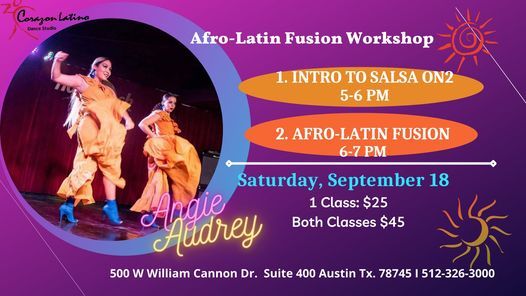 Salsa On2 and Afro-Latin Fusion Workshop