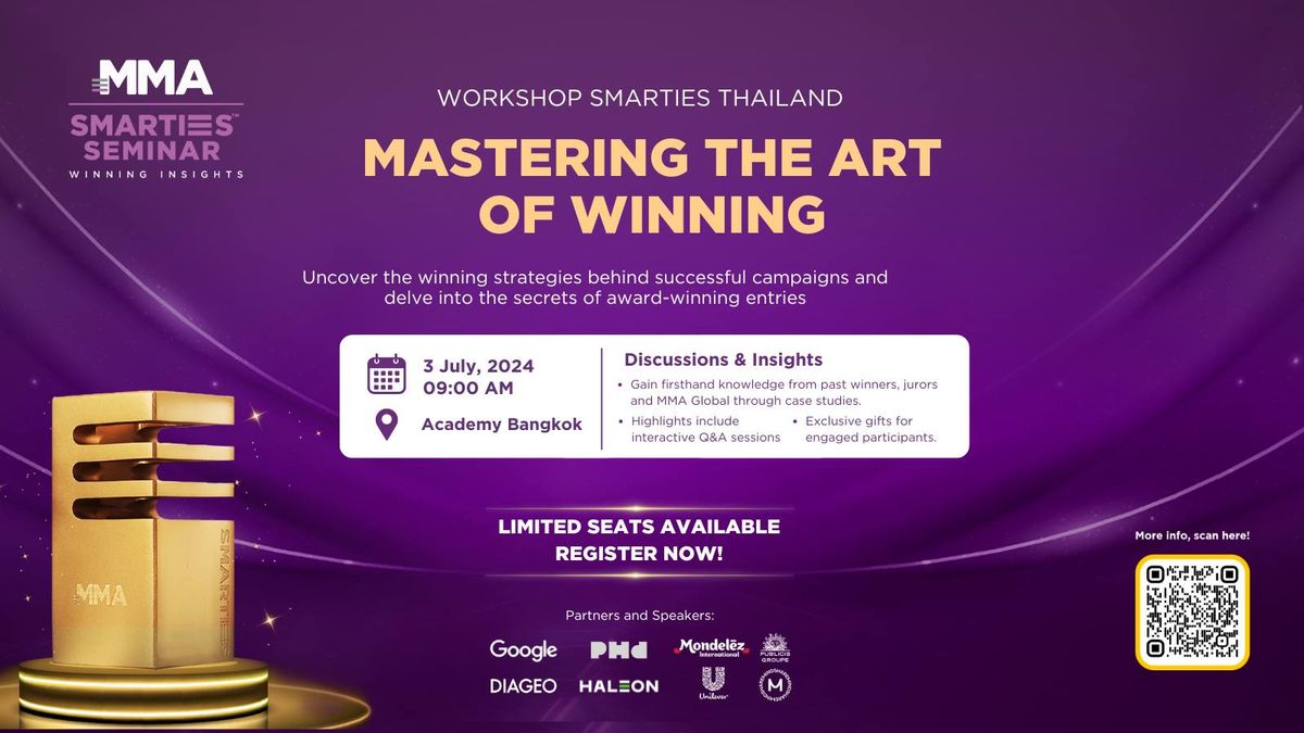 SMARTIES Thailand 2024 Seminar: Mastering the Art of Winning