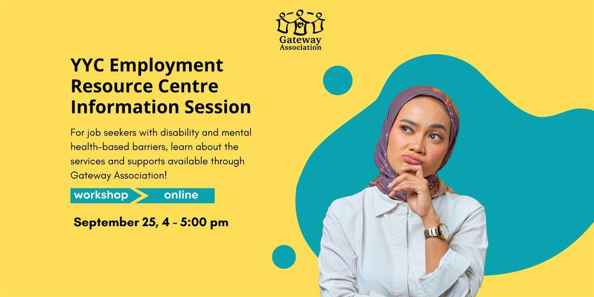 Calgary Employment Resource Center Information Session