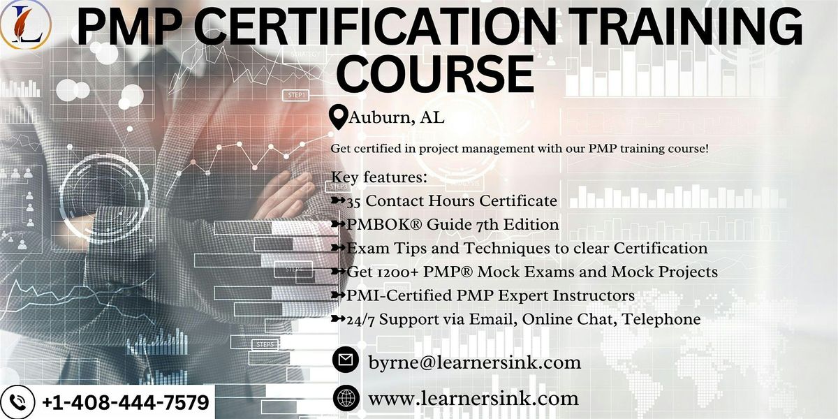 Increase your Profession with PMP Certification In Auburn, AL