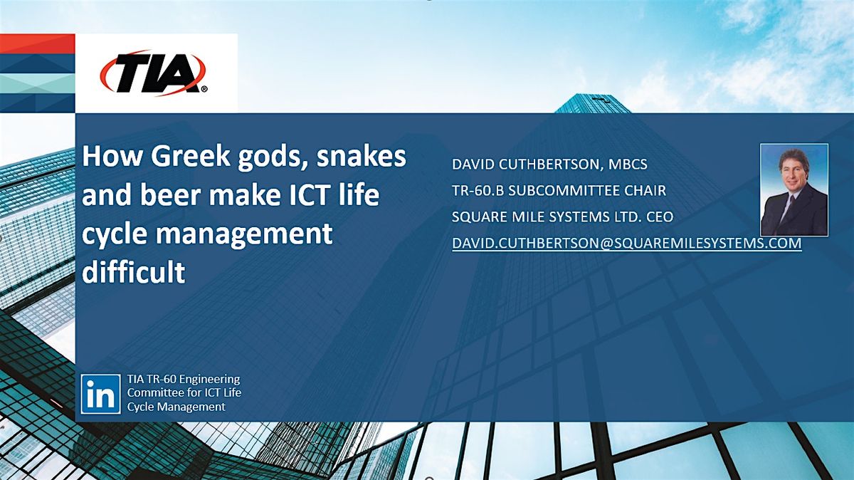 How Greek gods, snakes and beer make ICT life cycle management difficult