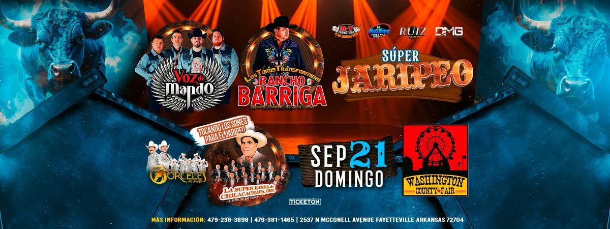 Voz de Mando y Rancho Barriga en Fayeteville