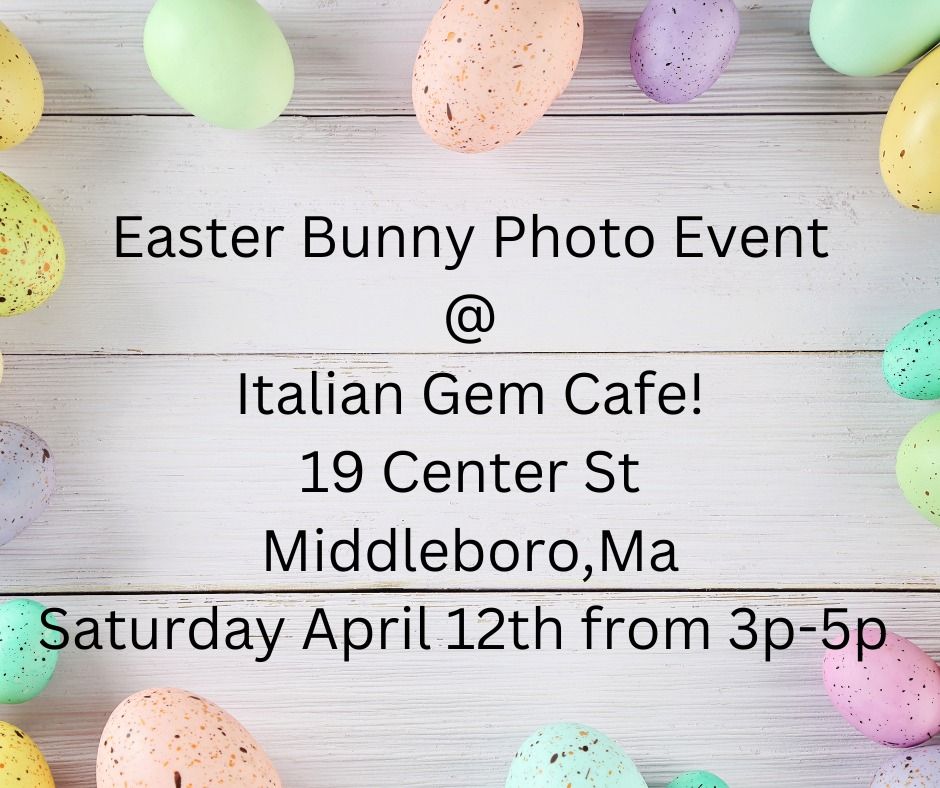 Easter Bunny Photo Event!