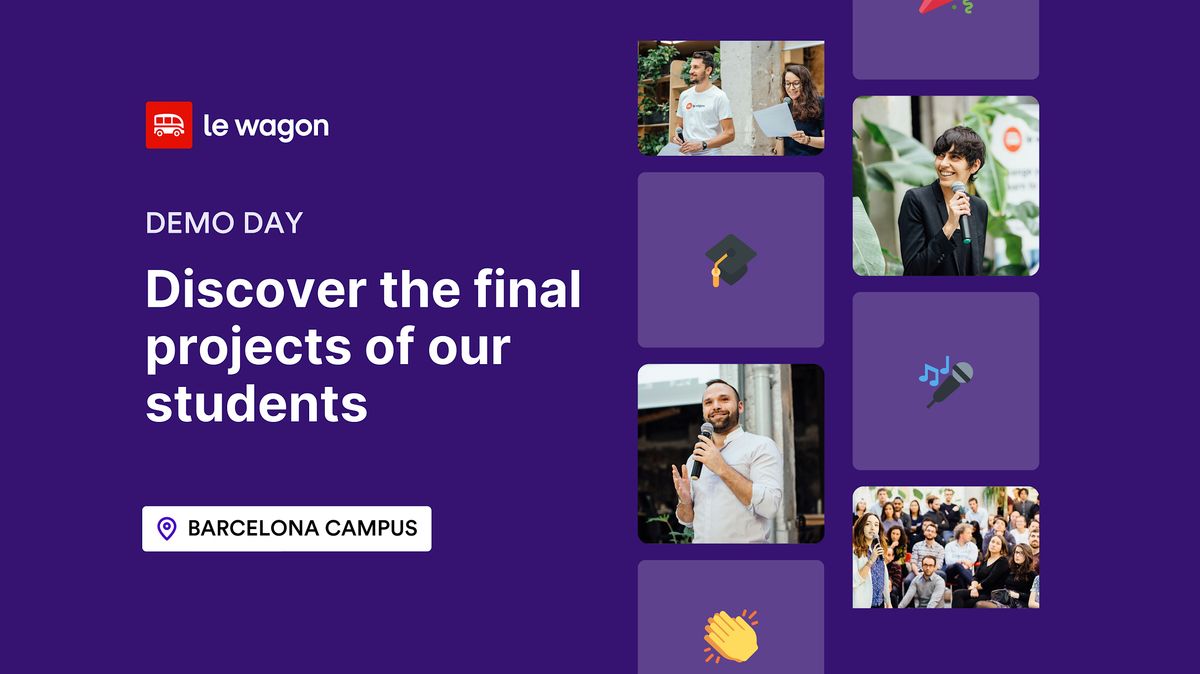 Demo Day | Discover the final projects of our students!