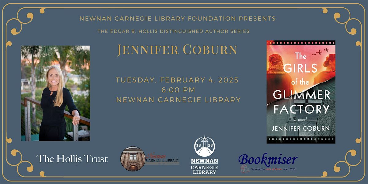 Edgar B. Hollis Distinguished Author Series: Jennifer Coburn