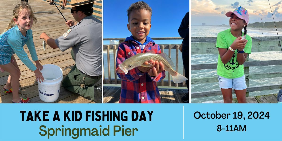 Take a Kid Fishing Day- Springmaid Pier