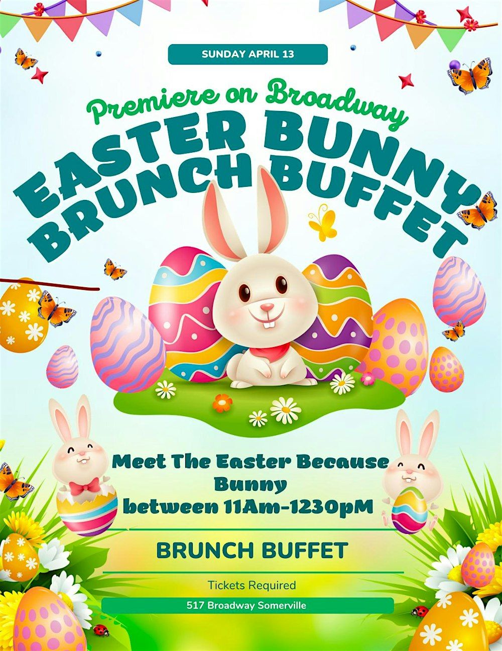 Brunch with the Easter Bunny