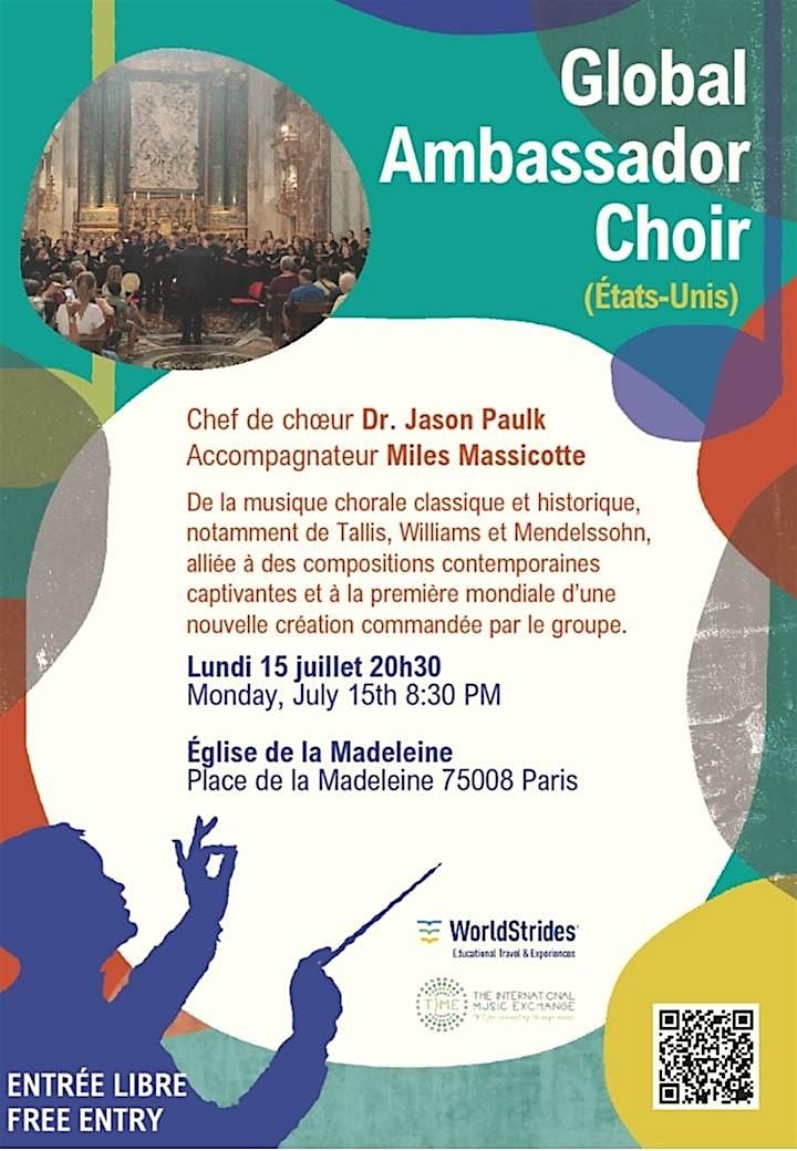 Concert \u00e0 la Madeleine : Global Ambassador Choir