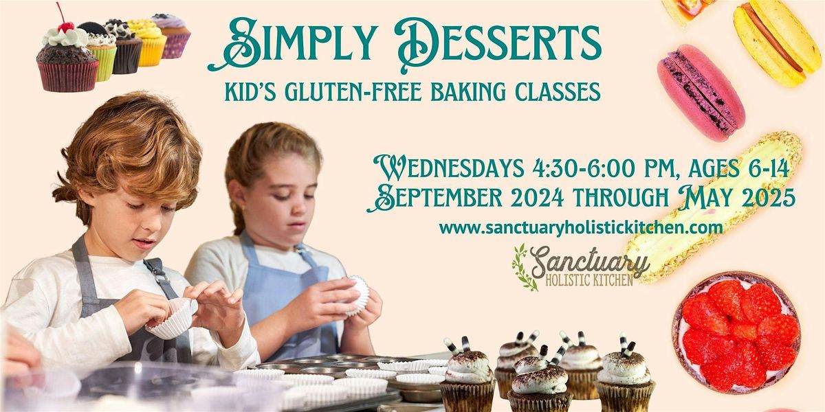 Simply Desserts Kids Gluten Free Baking Class