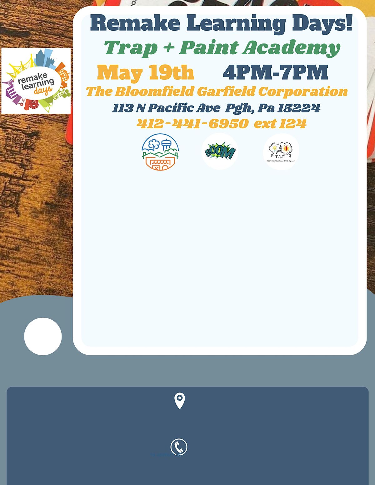 Remake Learning Days: Trap & Paint Academy