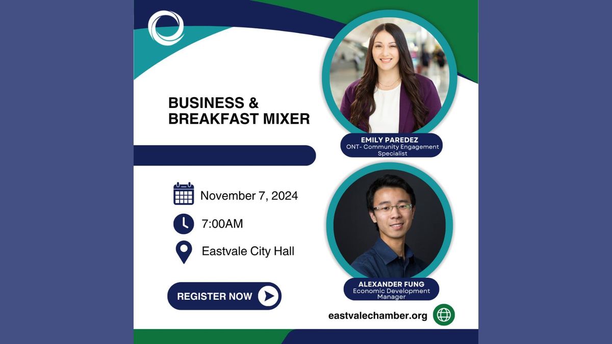 November Business and Breakfast Mixer 