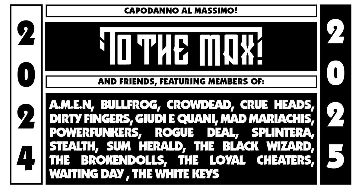 Capodanno al massimo! @ Machine Gun Made For Rock 