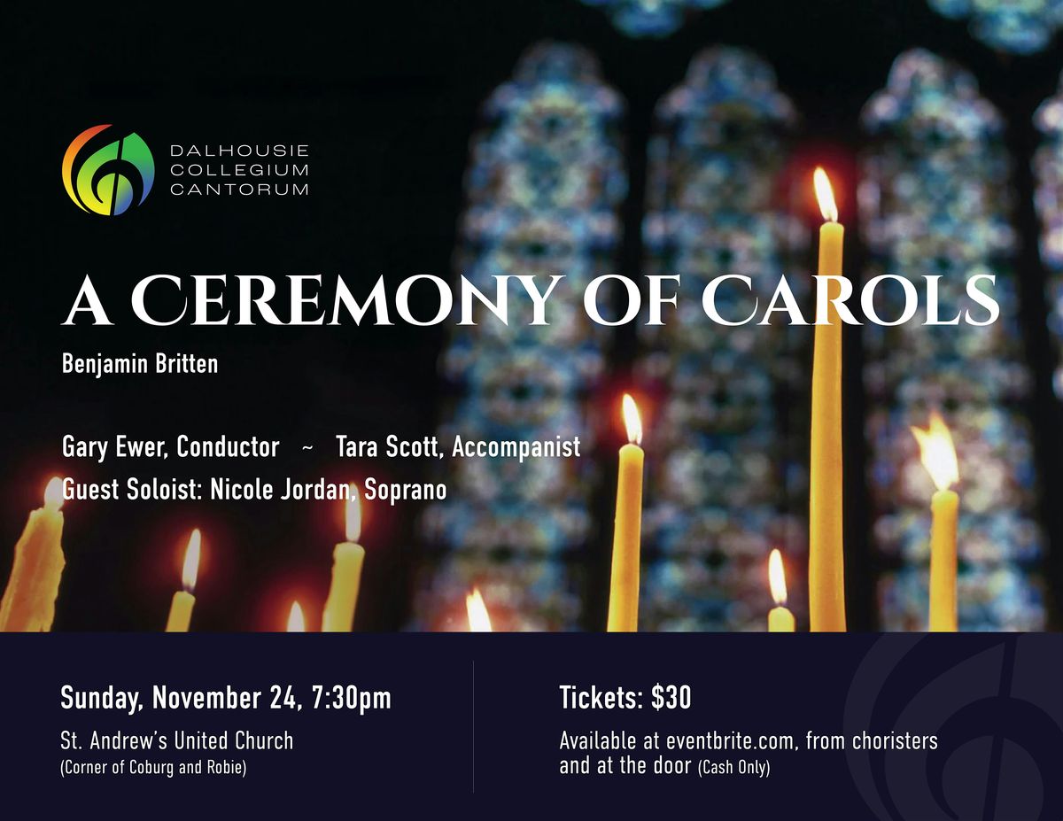 Dalhousie Collegium Cantorum presents A Ceremony of Carols