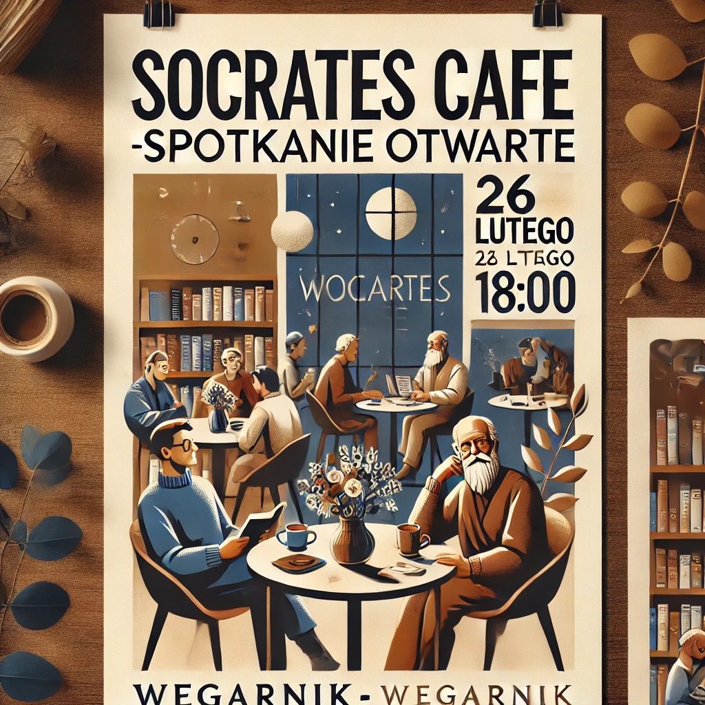 Spotkanie otwarte klubu dyskusyjnego Socrates Cafe