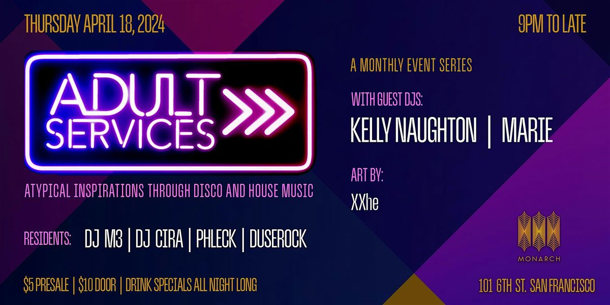 Kelly Naughton | Marie | Duserock | DJ Cira | DJ M3 | Phleck