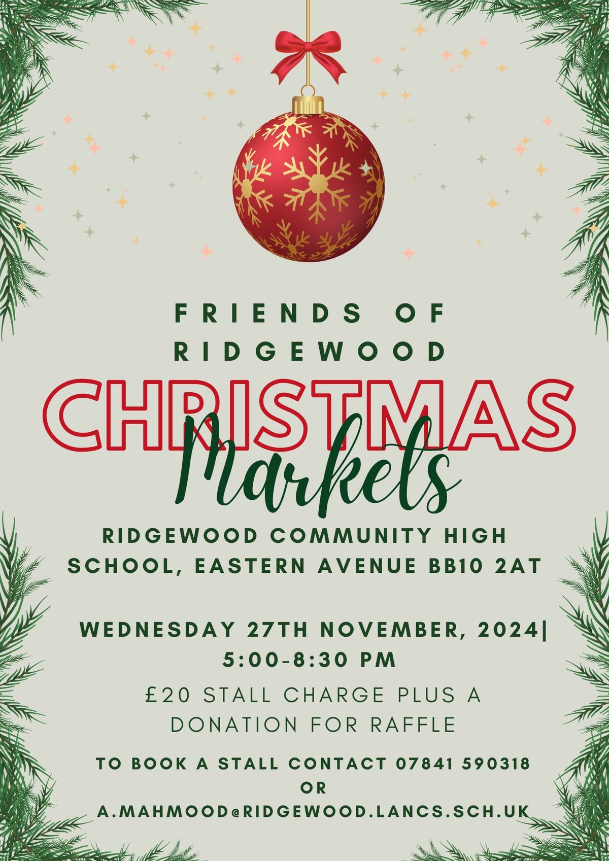 Friends of Ridgewood Christmas Markets 