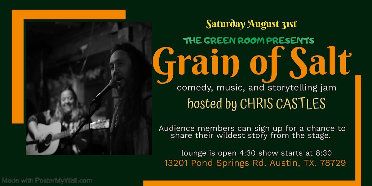 GRAIN OF SALT stand up comedy and live music